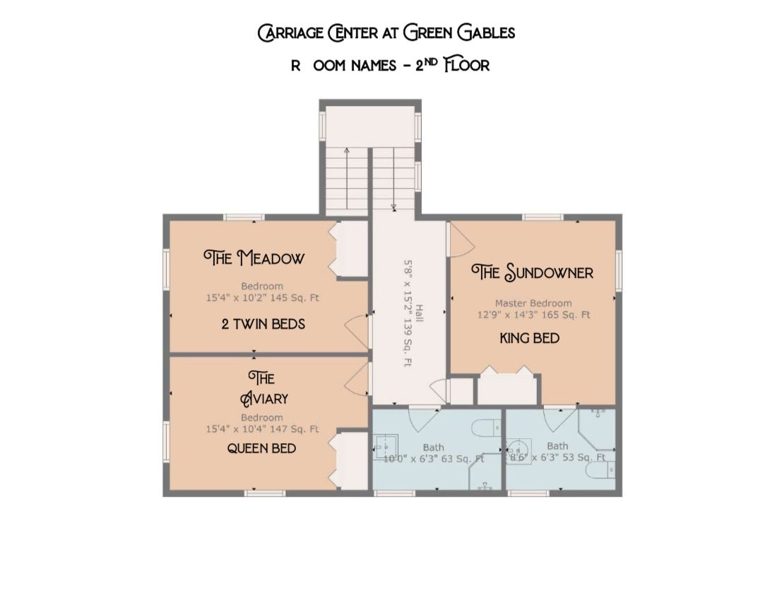 Carriage House 2nd Floor